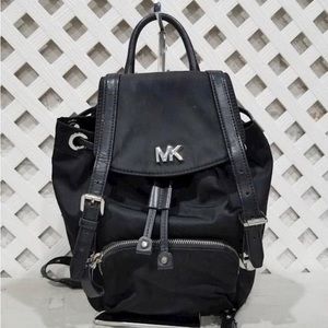 MICHAEL KORS BLACK MINI BACKPACK PURSE  CERTIFICATE OF AUTHENTICITY INCLUDED
